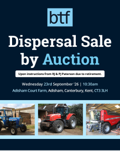 Dispersal Sale by Auction Cover